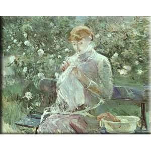   Garden 16x13 Streched Canvas Art by Morisot, Berthe