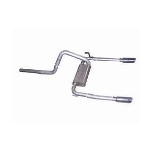Dual Rear Exhaust Kit Incl. Superflow™ CTF Mufflers/Pipes/Stainless 