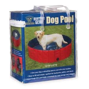 Guardian Gear Portable Folding Dog Pool Cool Summer Fun  