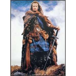  Highlander Christopher Lambert 24x34 Movie Poster Framed 