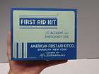 Antique Brooklyn New York American First Aid Kit Co Old