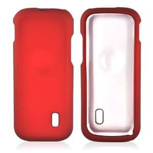  for MetroPCS ZTE C76 Rubberized Hard Case Cover RED 