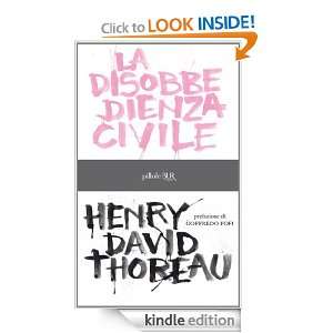 La disobbedienza civile (Pillole BUR) (Italian Edition) Thoreau 