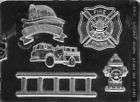Fireman / Firefighter Equip. Chocolate Mould / Moulds