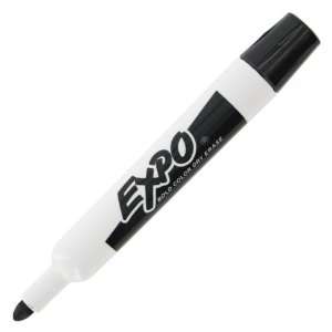  Expo Dry Erase Markers, Bullet Tip, Black, Box of 12 