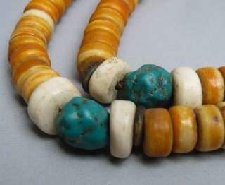 12 Old Tibet Tibetan Buddhist Yak Bone 108 Prayer Beads Mala  