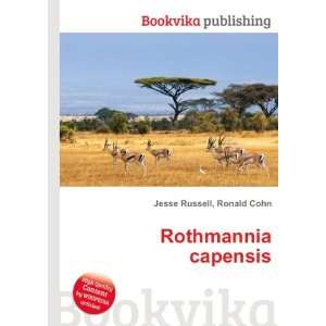  Rothmannia capensis Ronald Cohn Jesse Russell Books