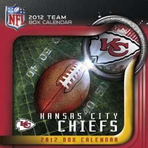  NFL Kansas City Chiefs 2012 Box Calendar