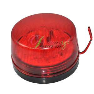 15 LED Red Flashing Flash Strobe Light ,C  