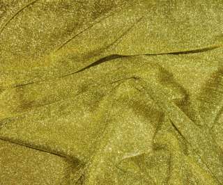 LAME KNIT STRETCH FABRIC GOLD/BLACK 48 BY THE YARD  