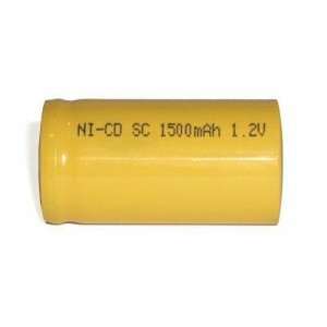  Sub C 1500 mAh NiCd Battery Electronics