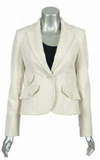  Sutton Studio Womens Notch Collar Blazer Jacket Petite Clothing