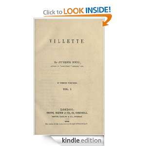 Villette (Original Version) Charlotte Bronte  Kindle 