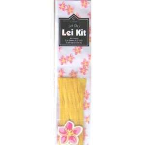    Hawaiian Candy Lei Making Kit   5 Pink Plumeria Kits Toys & Games