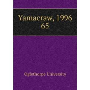  Yamacraw, 1996. 65 Oglethorpe University Books