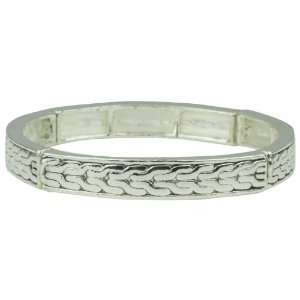  Willow Stretchable Silver Bracelet Jewelry