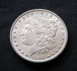 1896 MORGAN (90%) SILVER DOLLAR Coin (E)  