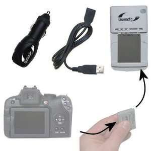  Portable External Battery Charging Kit for the Canon Powershot SX10 