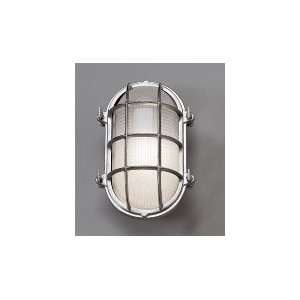 Norwell 1101 CH FR Mariner 1 Light Outdoor Wall Light in Chrome with 