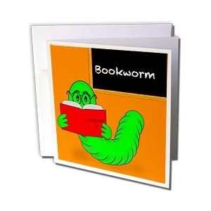  777images Designs Cartoons   Bookworm reading about 
