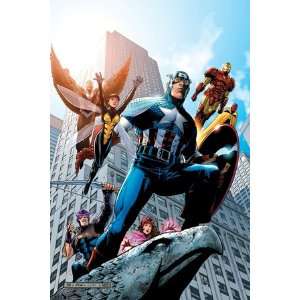  Avengers #82 Cover Captain America, Hawkeye, Falcon, Iron 