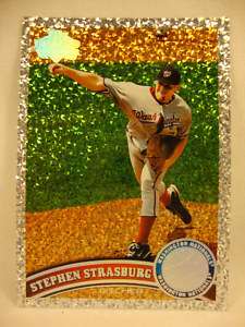 2011 T Baseball, Nats, Steven Strasburg, Diamond card  