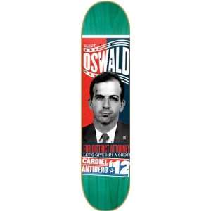  Anti Hero Cardiel Campaign Deck 8.5 Turquoise Skateboard 