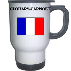  France   CLOHARS CARNOET White Stainless Steel Mug 