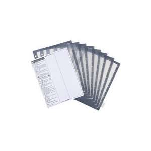   Better Dividers, 8 Tab, Clear, 8 1/2 x 11 