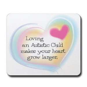  Growing Heart Autism Mousepad by  Office 