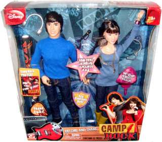 Disney Camp Rock Set of Dolls Mitchie & Shane MIB NEW  