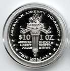   in Dave Gillie Silver Liberty Dollar rare 999 norfed 