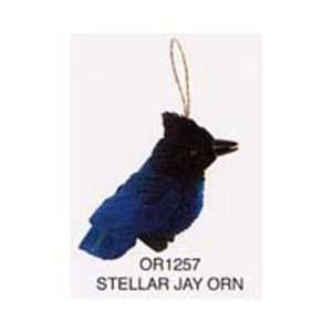  Bird Ornament, Stellar Jay   Natural Materials Everything 