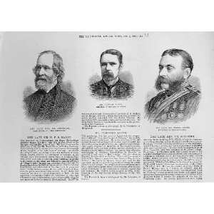  Rev Dr Stebbing, Clifford Llyod, Sir Henry Maxse 1883 