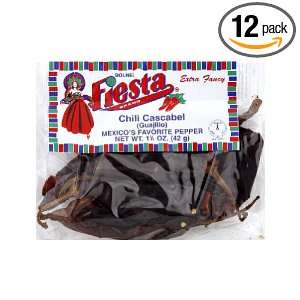 Fiesta Chili Cascabel, 1.5 Ounce (Pack of 12)  Grocery 
