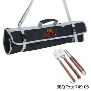   University Big Red Deluxe Wooden BBQ Grill Set