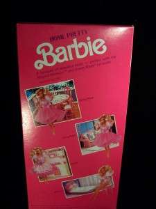 HOME PRETTY BARBIE GOWN CHANGES 1990 #2249 NEVER OPENED MIB  