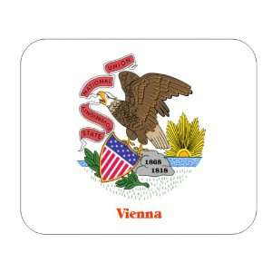  US State Flag   Vienna, Illinois (IL) Mouse Pad 