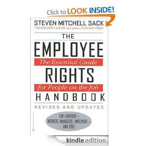 The Employee Rights Handbook Steven Mitchell Sack  Kindle 