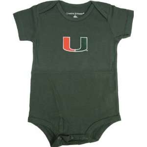    Miami Hurricanes Team Color Baby Creeper