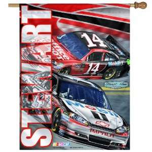  NASCAR Tony Stewart 27 by 37 Inch Vertical Flag Sports 
