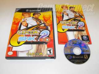 Capcom Vs. SNK 2 EO Nintendo Gamecube Wii Very Rare  