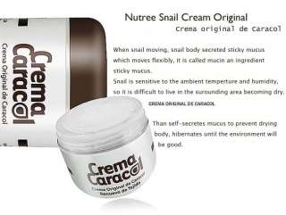 Orgarnic/Snail extract 90%Crema Original de Caracol/60g  