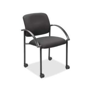 Stack Chair Guest/Receptionist 23 1/2x23 1/2x33 Black   LLR65965