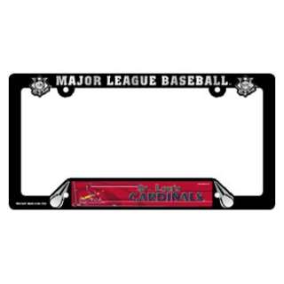 ST. LOUIS CARDINALS ~ MLB License Plate Frame Cover Holder Plastic 