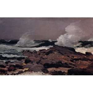  Oil Painting Eastern Point, Prouts Neck Winslow Homer 