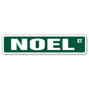  NOEL Street Sign name kids childrens room door bedroom 