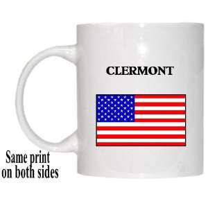  US Flag   Clermont, Florida (FL) Mug 