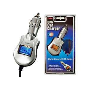 CELLET Elite Rapid Car Charger with LCD Display for the 