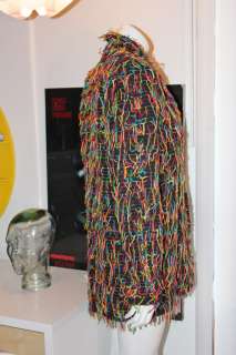 CARPOOL COUTURE Silly String Women Coat Jacket Sz M/L  